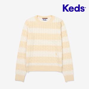 [케즈]Keds 스트라이프 니트 풀오버_KD2STF3101FVAA
