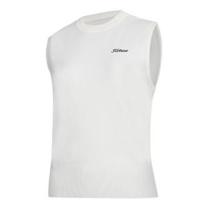 M 타이틀리스트골프민소매 CQK TLPWK7312-12 ROUND NECK KNIT VEST W