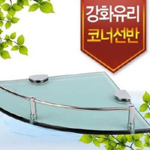 강화유리코너선반/욕실선반/코너선반/다용도선반/욕실장/벽걸이
