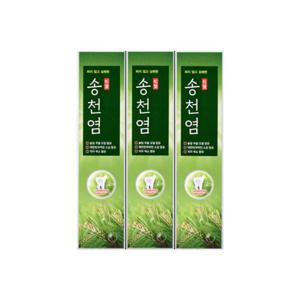 메디안 송천염 치약 120g3개