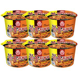 오뚜기 볶음진짬뽕 큰컵 6개