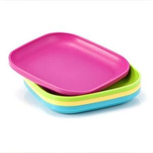 타파웨어 트렌디한 러블리 런천 플레이트 4P