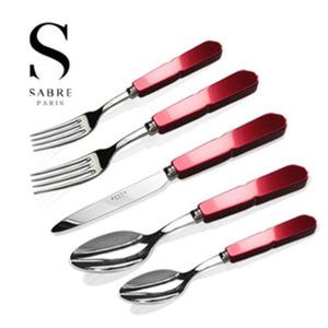 사브르 트렌디한 프랑스 명품 구스타브 레드 디너 5종세트