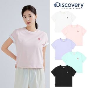 [디스커버리] 여성 우먼스 슬림 크롭 반팔티셔츠 (DWRS98043 LDS