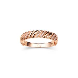 [스톤헨지]Love Knot 14K 큐빅 반지 SA24C28F