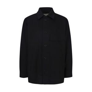 [지이크][STEIN GARTEN] 블랙 코튼 빅포켓 카라 자켓 (PHEAH4905