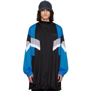 25 FW 마틴로즈 남성 블랙 플리스 재킷 241892M180006
