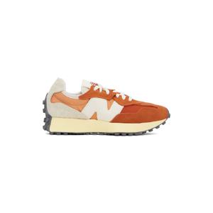 25 FW  여성 오렌지   오프 화이트 327 스니커즈 242402F128071