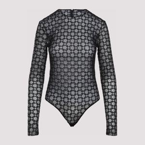 지방시 롱 슬리브 피티드 바디수트 BWB03U20H0 008