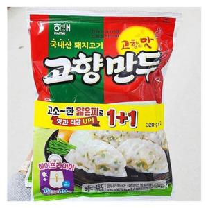 [에이알비티] 해태 고향만두 320g x 2 x 1개 32135