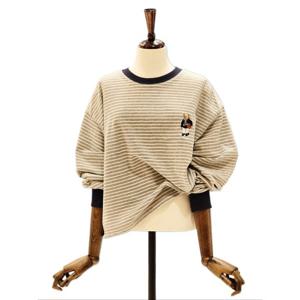 [나인스텝]곰돌이 자수 티셔츠 N25NT5101