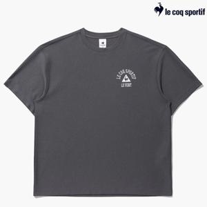 [르꼬끄] 공용 자가드 코튼 반팔티 QQ123LRS22_DGR
