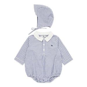 블루독베이비 10 봄신상 25SS (NY)코튼 벌룬 바디슈트 세트A (45113604050)