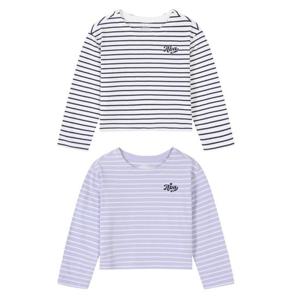 [엔비에이키즈(아동)]NBA 여아 STRIPE 티셔츠(K241TS660P)