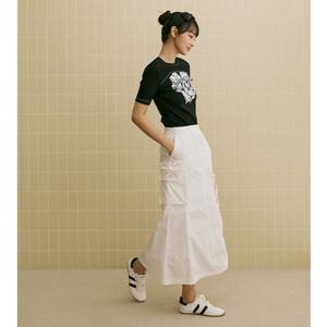 [에고이스트] ER2OSK03 [BLUE LABEL] 러플 밴딩 머메이드 스커트