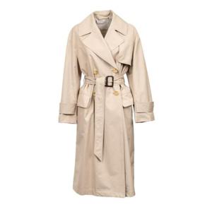 막스마라 더 큐브 트렌치 코트 MTRENCH013 Beige