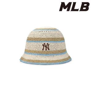 MLB (3AHTV0153-50IVS) 스트라이프 썸머 햇