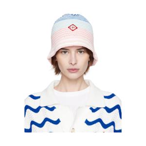 카사블랑카 버킷햇 멀티컬러 그라데이션 크로셰 버킷햇 251195F015000