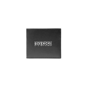 지방시 레이어드 로고 그래픽 월렛 블랙 화이트 BK6005K0S1-004