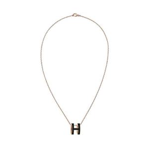 에르메스 팝아슈 펜던트 로즈 골드 하드웨어   누아 H147991FO03