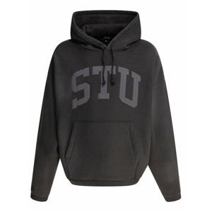 [STUSSY] 남성 STU 아플리케 후드 118578 0001 블랙 /3