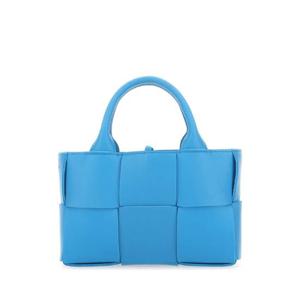 BOTTEGA VENETA 터콰이즈 가죽 캔디 아르코 핸드백 729029VCQC2 4619