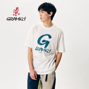 [그라미치](본사공식) 그라미치 G 로고 티셔츠 (G4SU-T098-WHITE