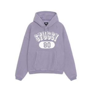 스투시 80 릴렉스드 후드 애쉬 퍼플 118561