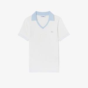 라코스테반팔라운드티 KQJ AF220E-55G-001 조직감 반팔 폴로 스웨터