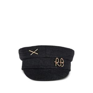 25 FW 루슬란바진스키 베이커 보이 자수 베레모 KPC033STRTMRB TP438964038