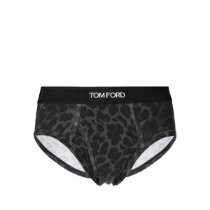 25 FW 톰포드 로고 밴드 레오파드 프린트 브리프 T4LC11230 TP439069562