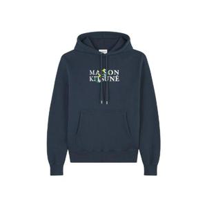 메종 키츠네 메종 키츠네 플라워 컴포트 후드 잉크 블루 LM00708KM0307-P476