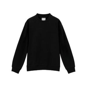 우영미 자수 로고 스웨트셔츠 블랙   25SS W251TS44723B