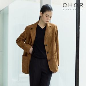 코어 어센틱 25FW FAUX 스웨이드 재킷
