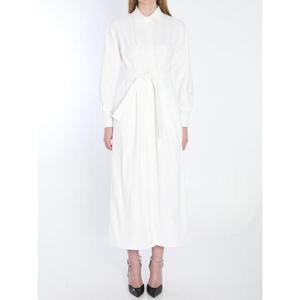 막스마라 미디 원피스 2511221463600 WHITE