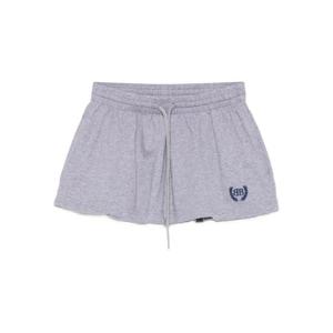 발렌시아가 로렐 드로스트링 웨이스트 코튼 스커트 834169TSVC9