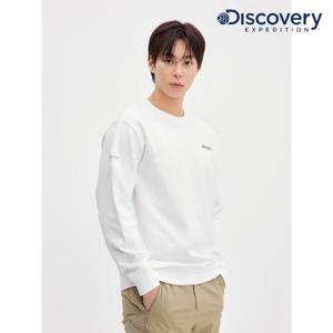 디스커버리 (DMMT35051_WHS) 남성 와펜포켓 맨투맨 DXNW