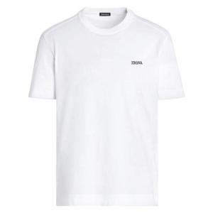 에르메네질도제냐 반팔 티셔츠 RE7360A5 B760 N00 WHITE