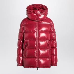 몽클레어 래커드 나일론 루비 레드 패딩 1A0014268950 438