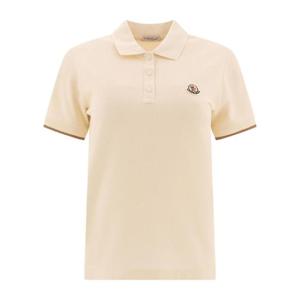 MONCLER Polo shirt with logo patch 8A00001-84720034