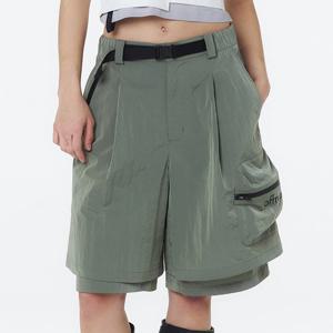 [OFFROAD] 유니 스탠드 칼라 VEST 셋업 팬츠 (애쉬 올리브)_5LD1713