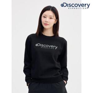 디스커버리 (DXMT31051_BKS) 로건 빅로고 맨투맨 DXNW