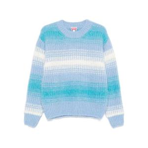 25 FW 겐조 스트라이프 크루넥 스웨터 FF65PU7653CG TP440464100