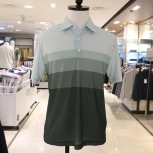 런던포그 LPATA95234 남성 PRT 티에리 카키 반팔 티셔츠