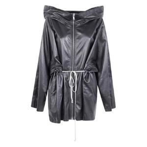 25 FW 릭오웬스 드로스트링 레더 재킷 RP02E4745LBY TP441188992