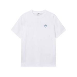 NBA반팔티 KQC N252Z9024P-WH LAL 백 아치형 반팔 티셔츠