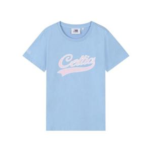 NBA반팔티 KQC N242TS731P-SB LAL 여성 반오픈 카라 반팔 티셔츠
