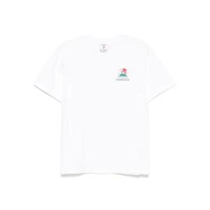 25 FW 카사블랑카 오가닉 코튼 티셔츠 MPF25JTS00104 TP441458303