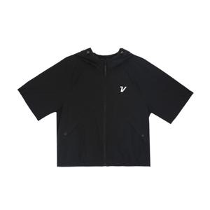 [볼빅]볼빅 여성 골프 간절기 경량 반팔 점퍼 VLWBP201-BK