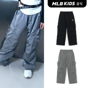 [MLB키즈 공식] 25FW 걸즈 리본 카고 투웨이 우븐팬츠 (2color) 7FWPB1554